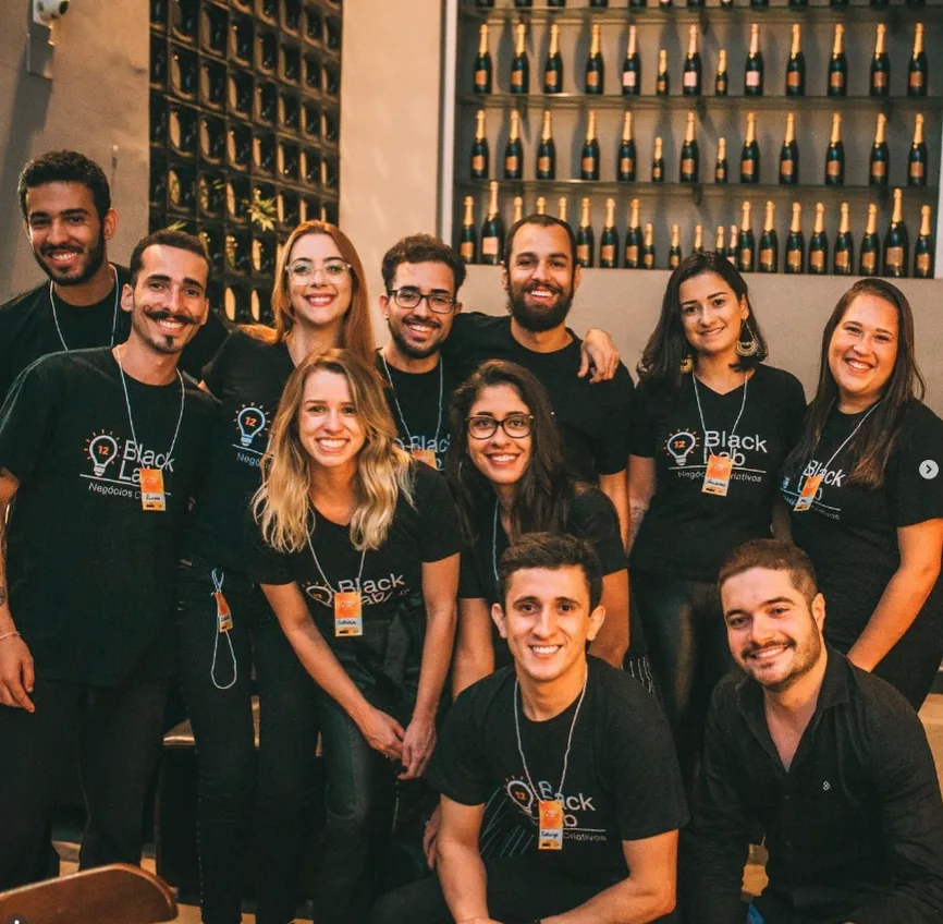 Equipe da Black12 durante o Black Lab